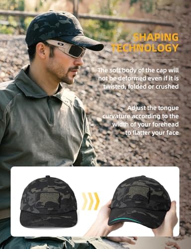 Vue 4 de Casquette De Baseball Tactique