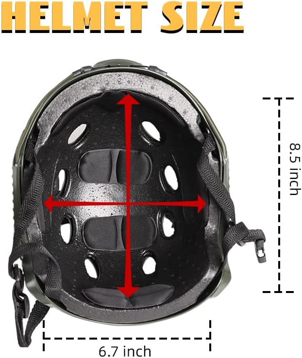 Vue 5 de Tumhuts Casque Tactique Avec