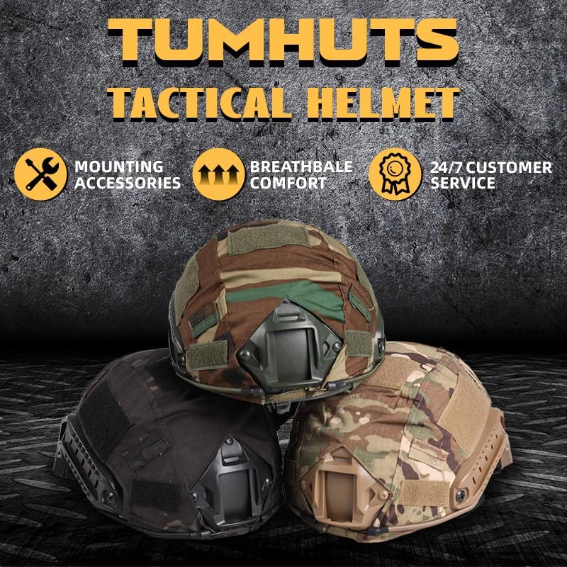 Vue 6 de Tumhuts Casque Tactique Avec