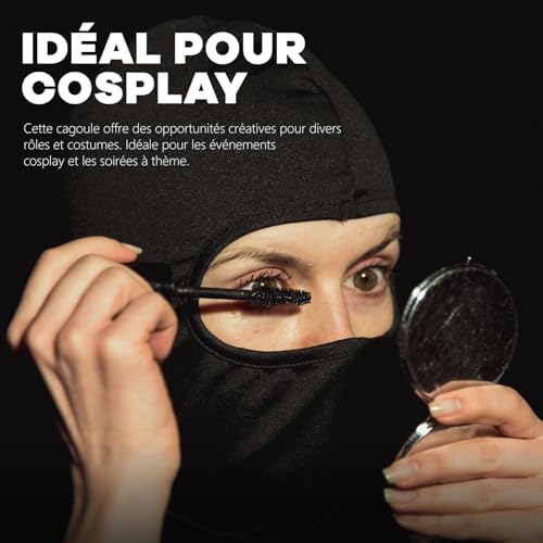 Vue 7 de Cagoule Moto Automnehiver Balaclava