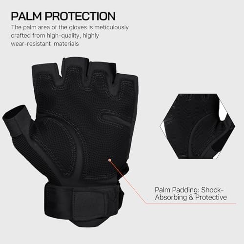 Vue 4 de Gants Tactiques Gants Moto