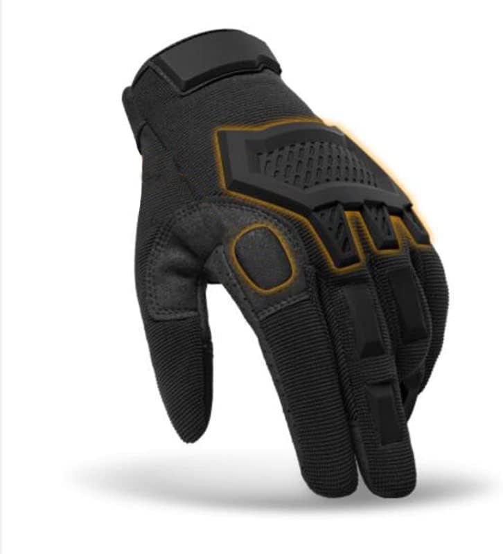 Vue 4 de Gants Tactiques Antiderapants Pour
