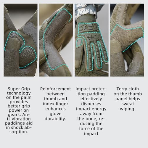 Vue 5 de Seibertron Ttfig Tactique Antiderapant