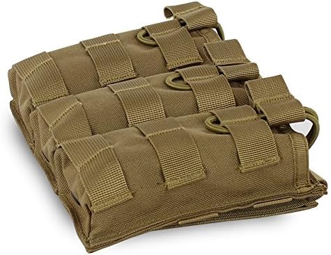 Vue 4 de Porterevues Triple Tactique Molle