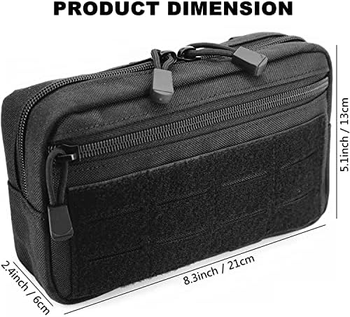 Vue 2 de Yoncono Pochette Tactique Molle