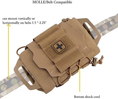 Vue 4 de Pochette Tactique Militaire Molle