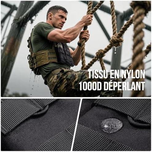 Vue 3 de Onetigris Porte Chargeur Triple