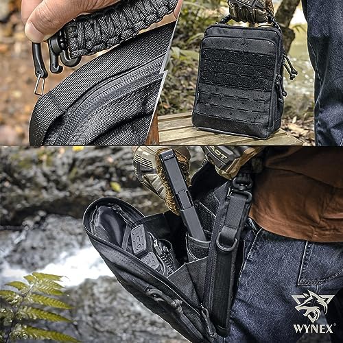 Vue 4 de Wynex Pochette Molle Tactique