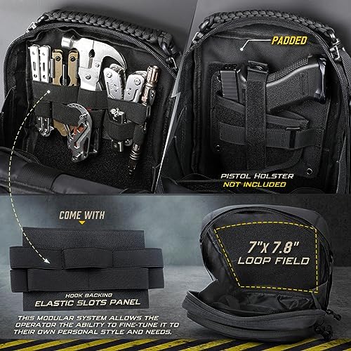 Vue 5 de Wynex Pochette Molle Tactique