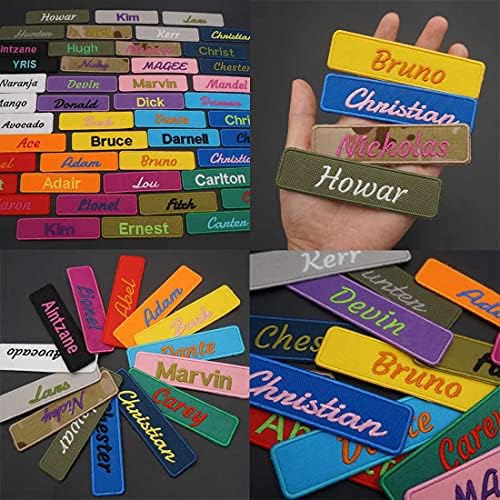 Vue 4 de Patchs Broderie Militaire Personnalisables