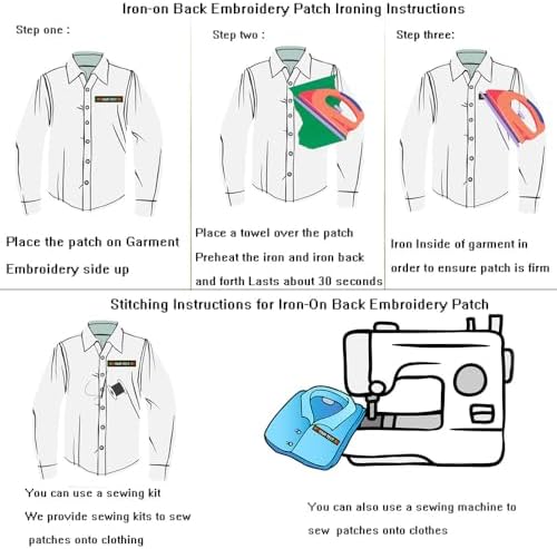 Vue 7 de Patchs Broderie Militaire Personnalisables