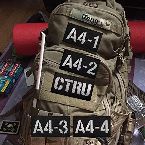 Vue 6 de Patch Réfléchissant Infrarouge Personnalisé