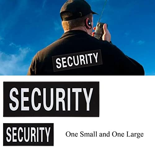 Vue 4 de Patchs Sécurité Réfléchissants Polyester