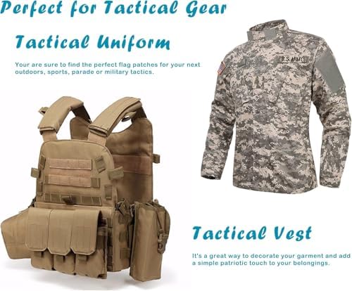 Vue 6 de Écusson Drapeau Français Tactique