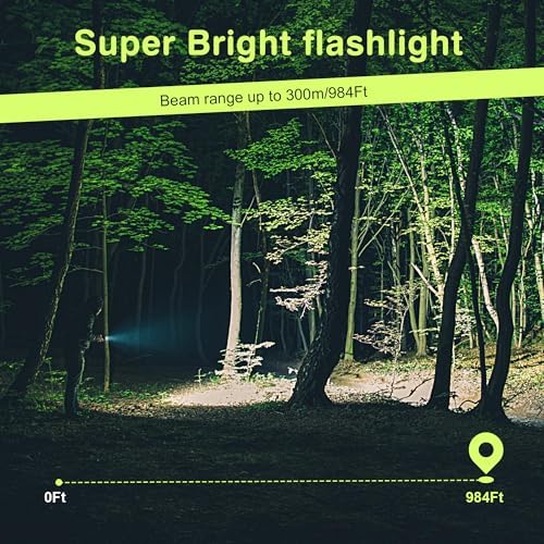 Vue 2 de Aiqinu Lampe Torche Led
