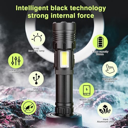 Vue 3 de Aiqinu Lampe Torche Led