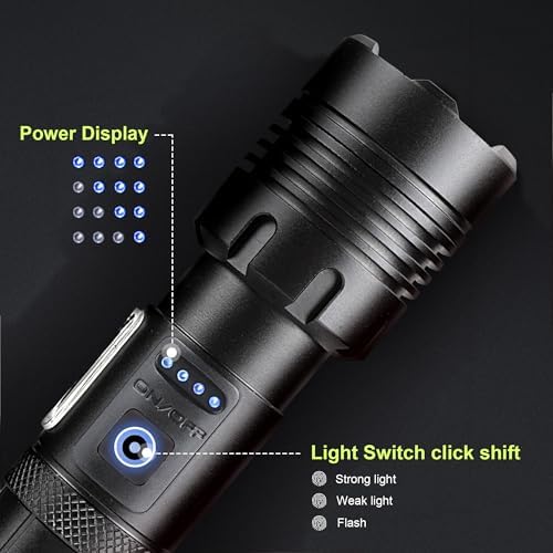 Vue 6 de Aiqinu Lampe Torche Led