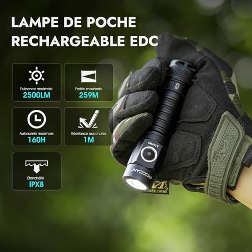 Vue 2 de Pioocan Spro Lampe Torche