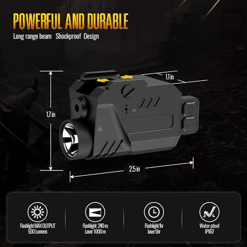 Vue 2 de Darkfang Lumens Combo Laser