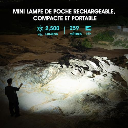 Vue 3 de Pioocan Spro Lampe Torche