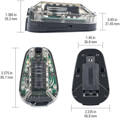 Vue 2 de Sbgjmy Tactique Casque Signal
