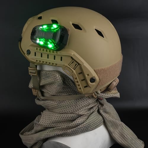 Vue 5 de Sbgjmy Tactique Casque Signal