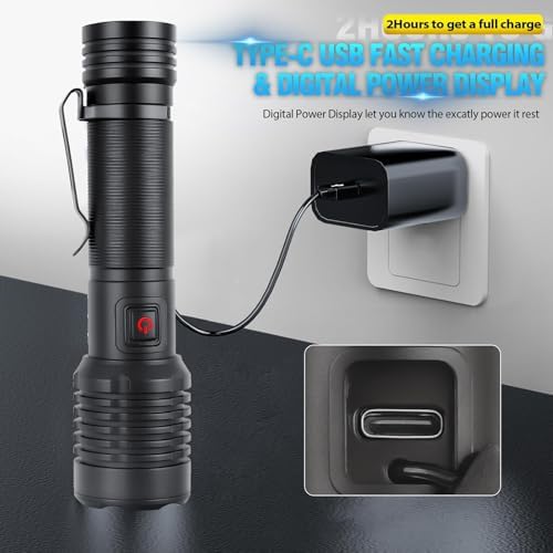 Vue 6 de Chasinglee Torche Led Rechargeable