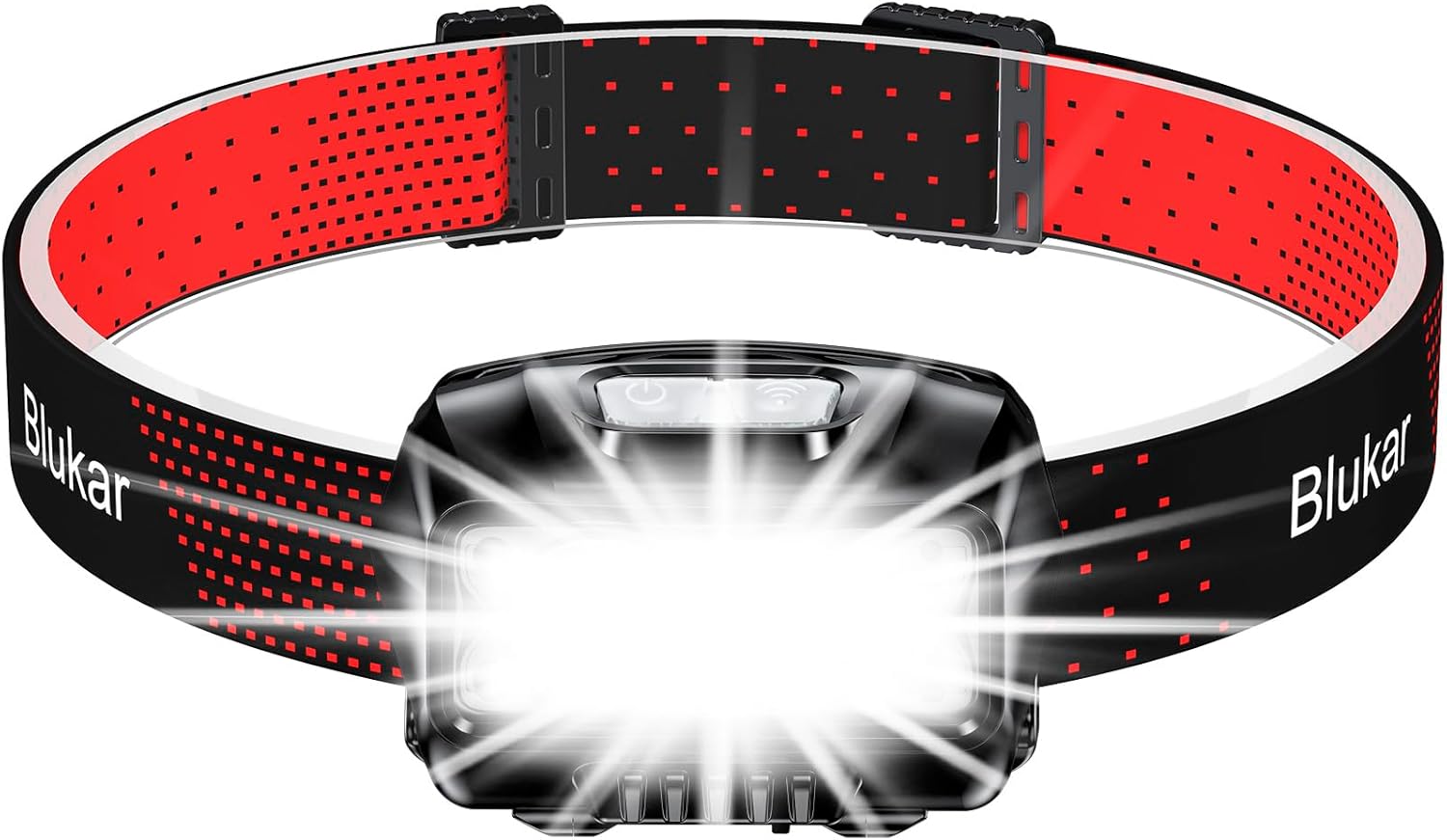 Blukar Lampe Frontale Rechargeable