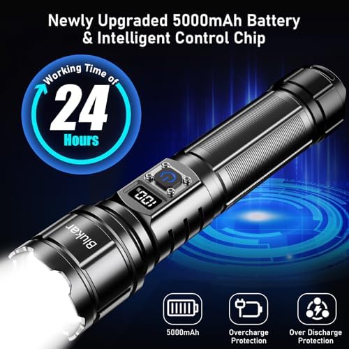 Vue 5 de Blukar Lampe Torche Led