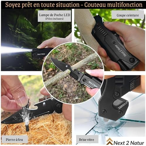 Vue 2 de Next Natur Couteau Pliant