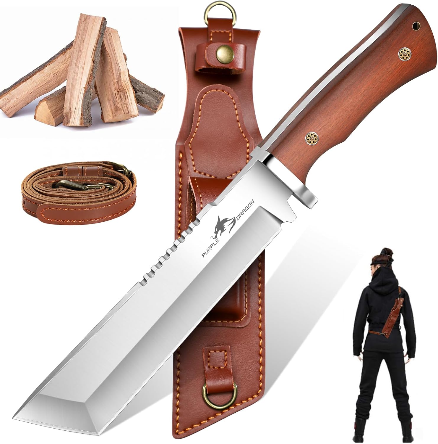 Purple Dragon Couteau Dexterieur