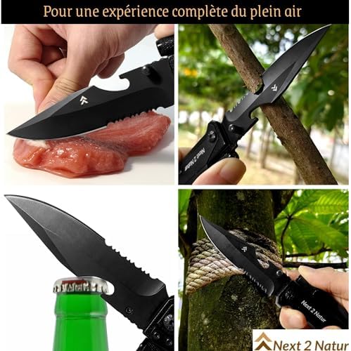 Vue 4 de Next Natur Couteau Pliant
