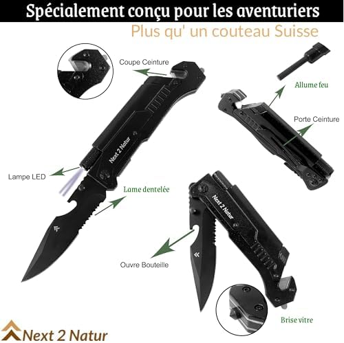 Vue 5 de Next Natur Couteau Pliant
