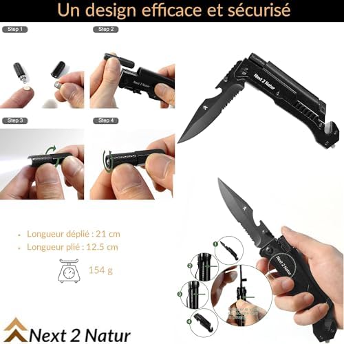 Vue 6 de Next Natur Couteau Pliant