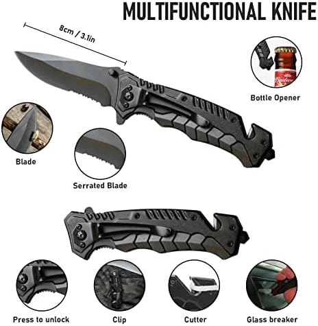 Vue 2 de Lixada Kit De Survie