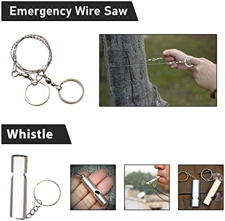 Vue 4 de Lixada Kit De Survie