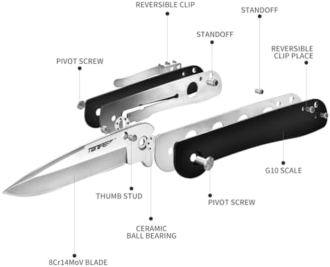 Vue 6 de Tonife Rising Star Couteau