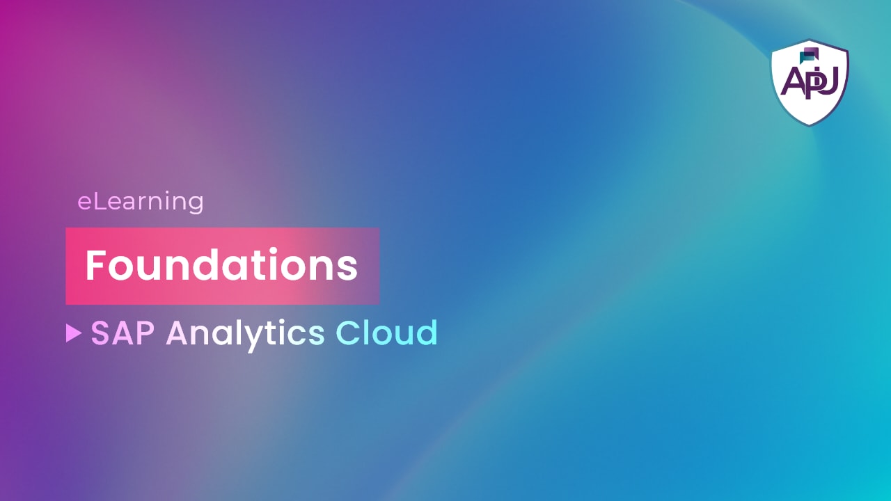 SAP Analytics Cloud Foundations