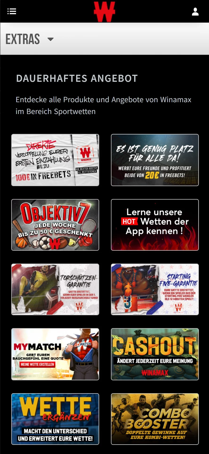 Winamax Aktionen Handy