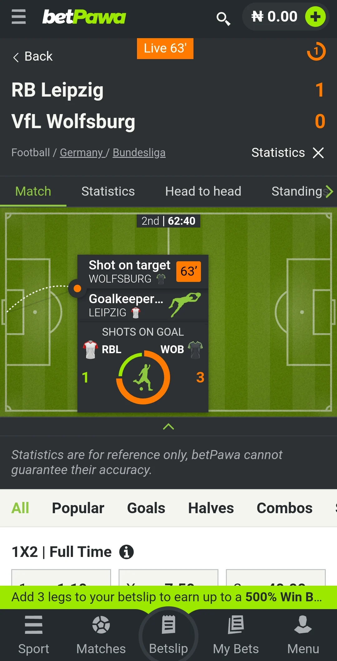 betPawa match tracker