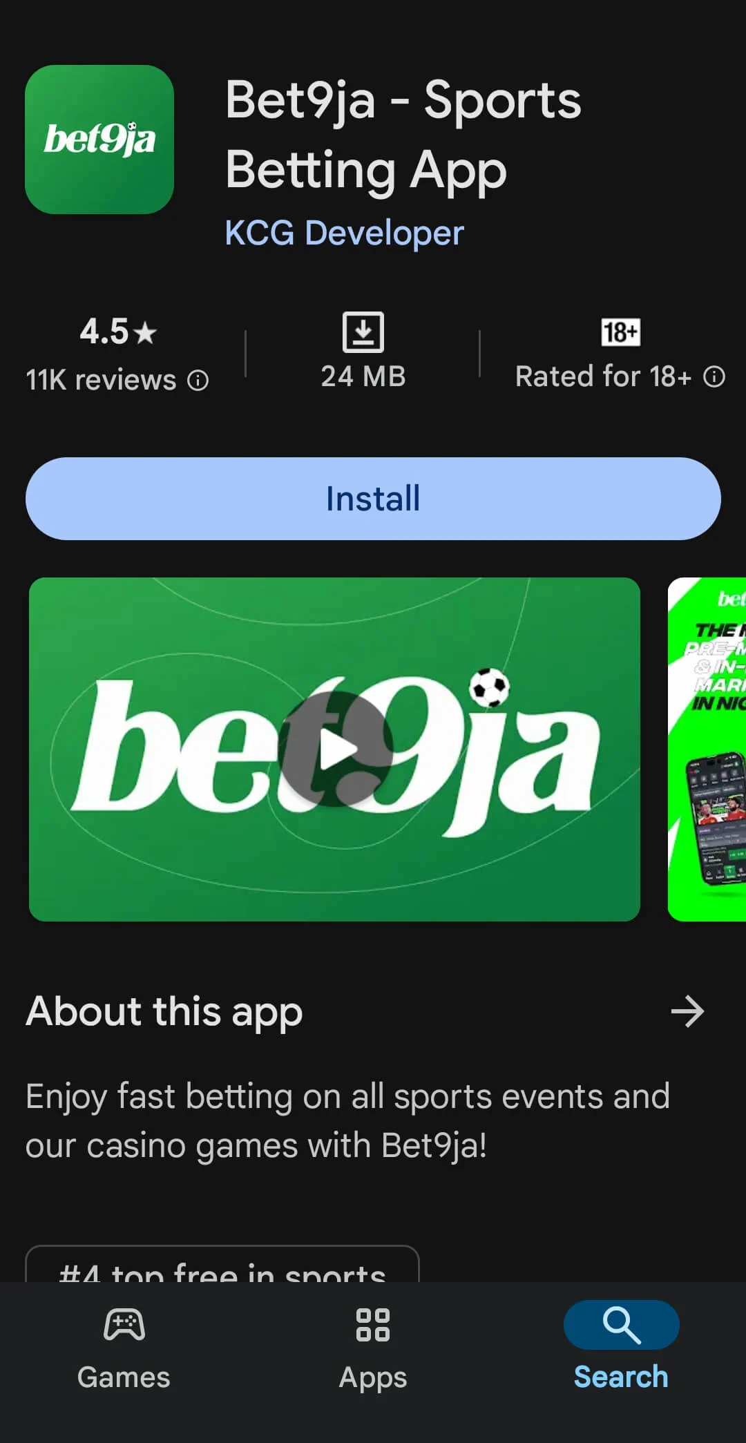 Bet9ja App on Play Store