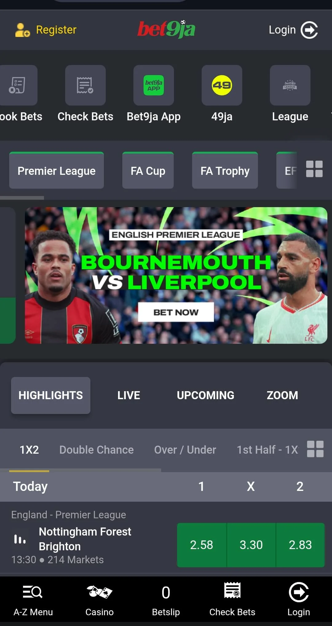 Bet9ja APK Download