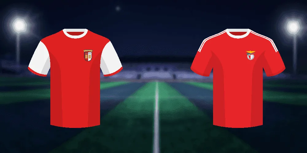 SC Braga vs SL Benfica – Prognósticos de futebol, dicas de apostas e odds para jogo da Liga de Portugal 