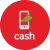 Vodafone Cash logo