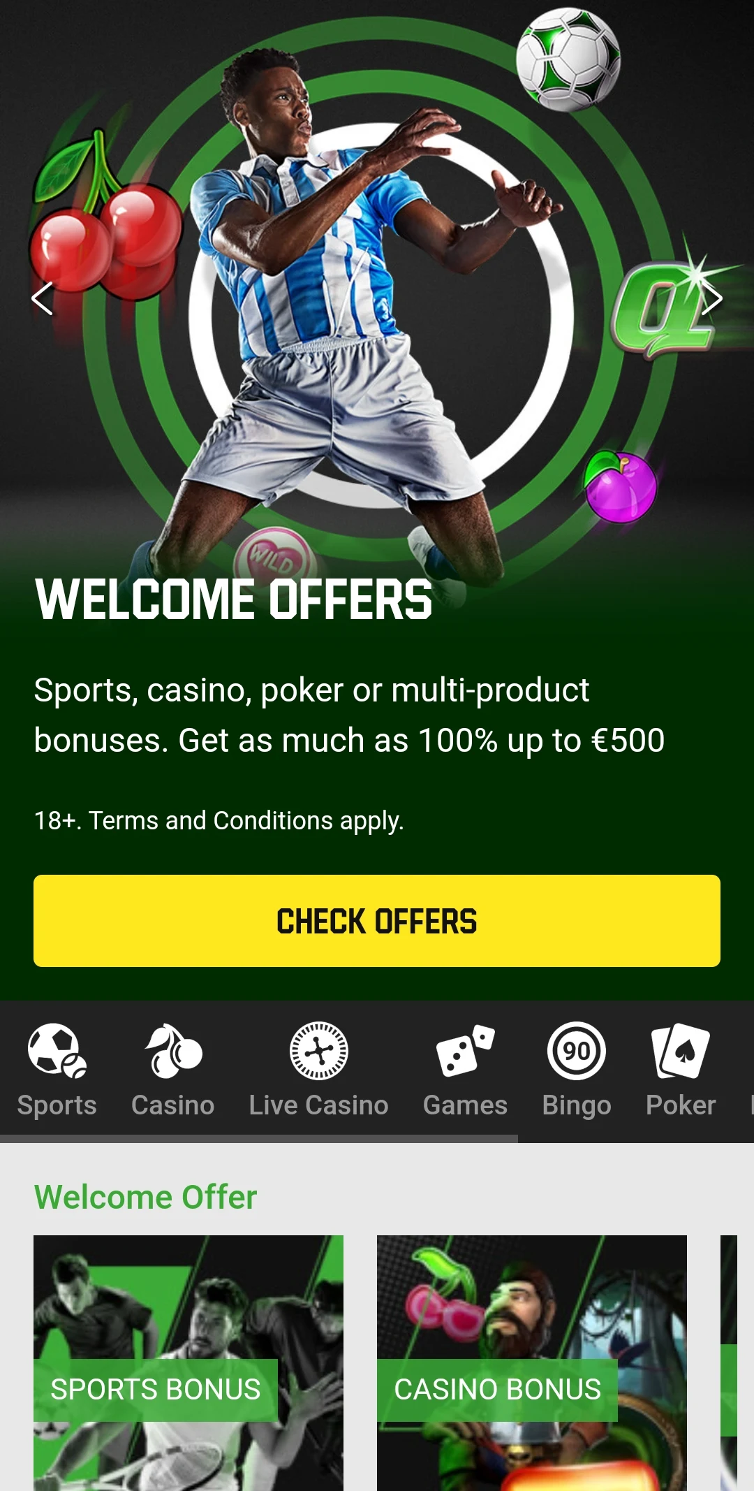 Unibet mobile