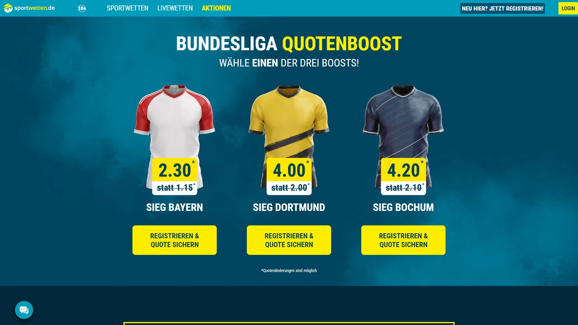 Sportwettende Boost Gladbach BVB Desktop