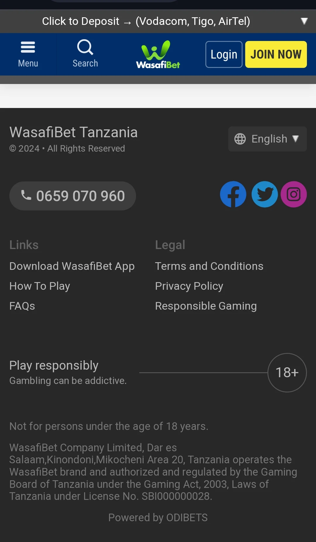 how to download wasafibet app