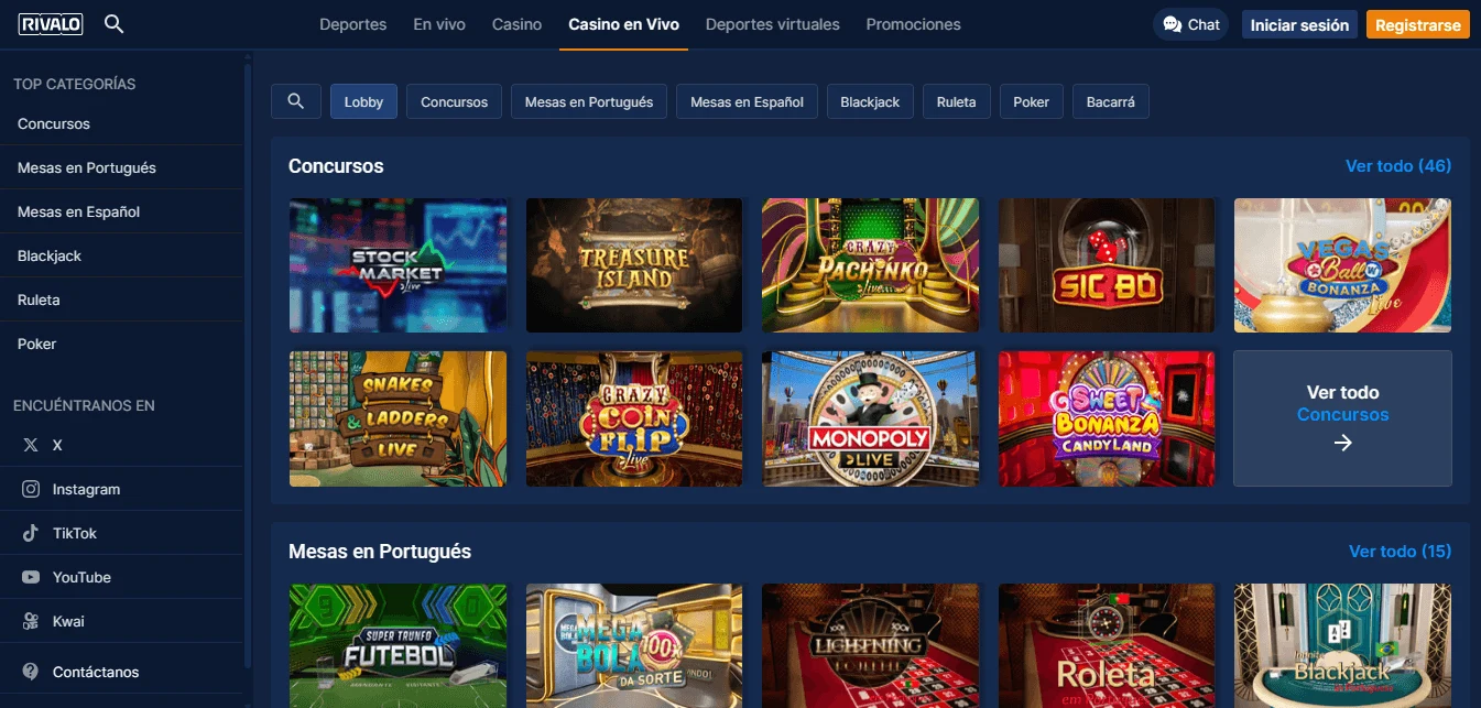 Casino en vivo