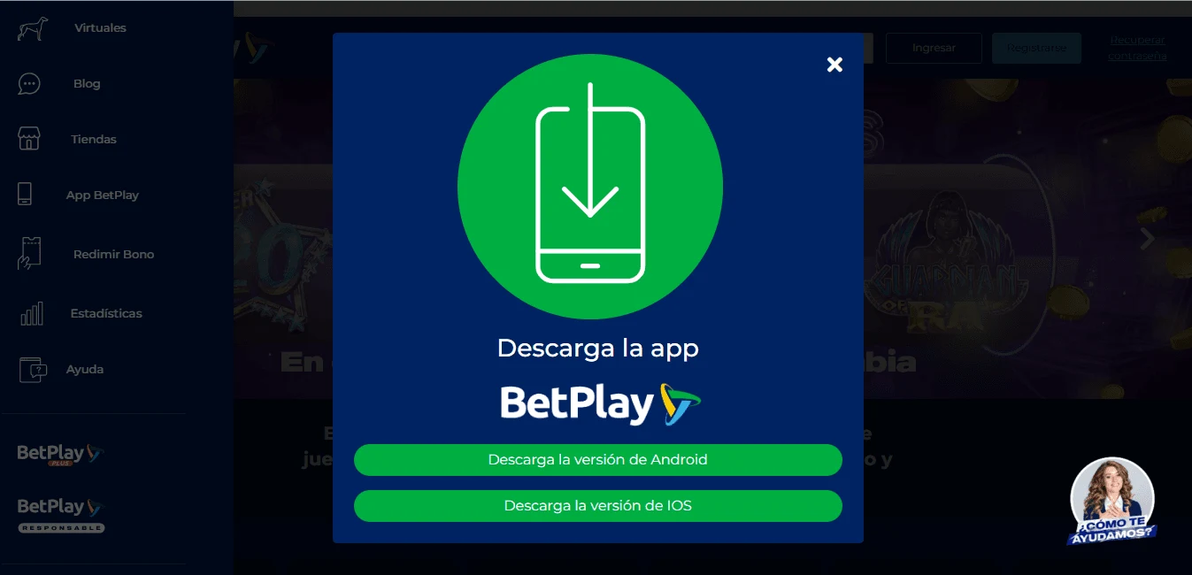 Descargar la aplicación Betplay
