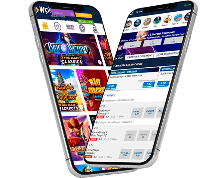 Aplicación móvil de Wplay